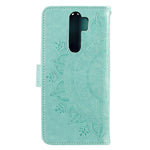 Imprint Flower Leather Wallet Phone Casing for Xiaomi Redmi Note 8 Pro