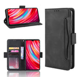 Multiple Card Slots Wallet Leather Phone Shell for Xiaomi Redmi Note 8 Pro