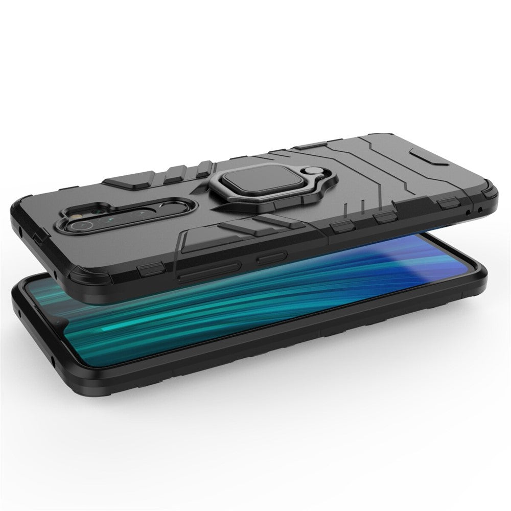 Plastic + TPU Hybrid Case with Kickstand for Xiaomi Redmi Note 8 Pro