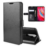 Crazy Horse Texture Leather Stand Wallet Phone Cover for Xiaomi Redmi Note 8 Pro