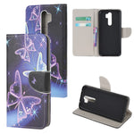 Pattern Printing Cross Texture Leather Wallet Case for Xiaomi Redmi Note 8 Pro