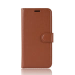 Litchi Skin Leather Wallet Stand Phone Case for Xiaomi Redmi Note 8 (2019 / 2021)