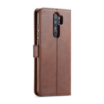 LC.IMEEKE PU Leather Stylish Flip Wallet Casing for Xiaomi Redmi Note 8 Pro