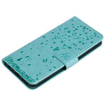 Imprint Flower Pattern Leather Wallet Stand Mobile Cover Case for Xiaomi Redmi Note 8