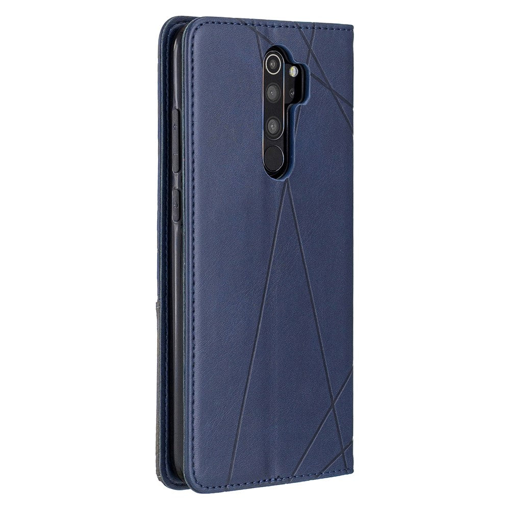 Geometric Pattern Stand Leather Card Holder Case for Xiaomi Redmi Note 8 Pro