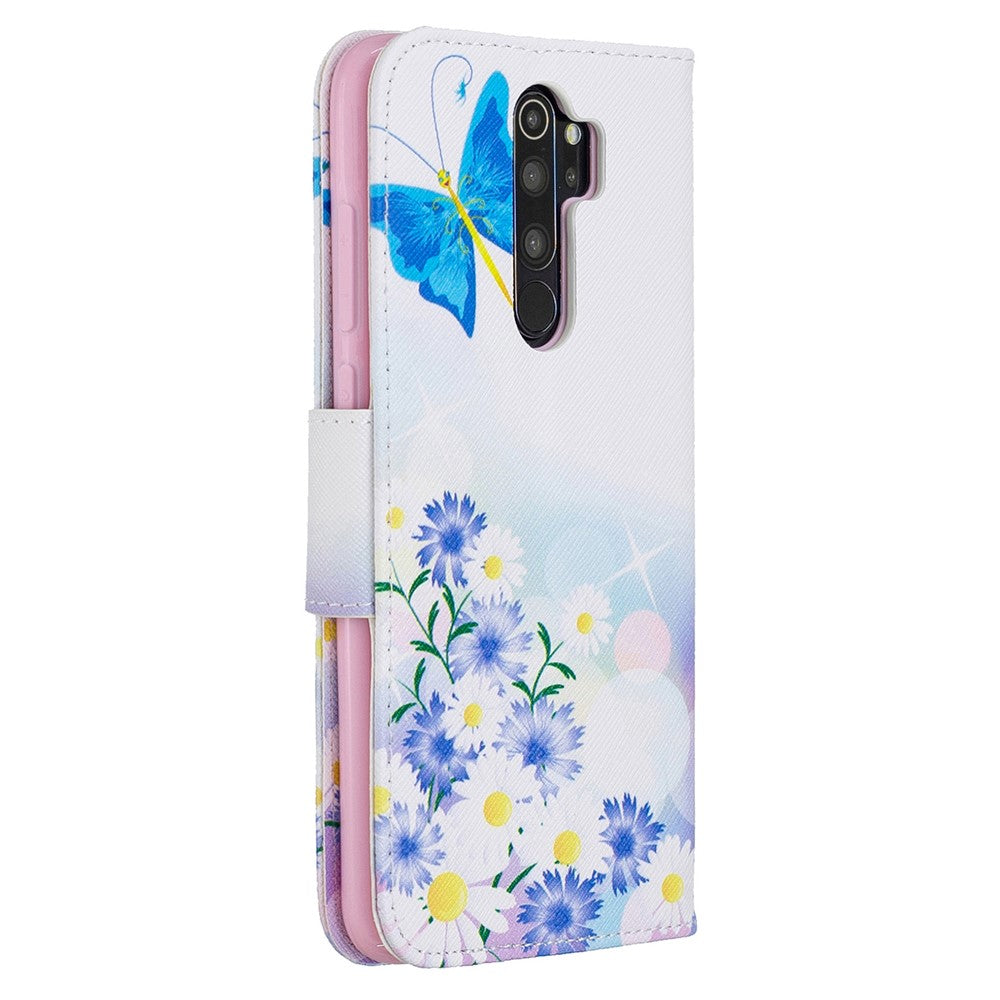 Pattern Printing Leather Wallet Case for Xiaomi Redmi Note 8 Pro