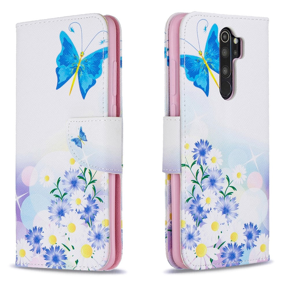 Pattern Printing Leather Wallet Case for Xiaomi Redmi Note 8 Pro