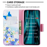 Pattern Printing Leather Wallet Case for Xiaomi Redmi Note 8 Pro