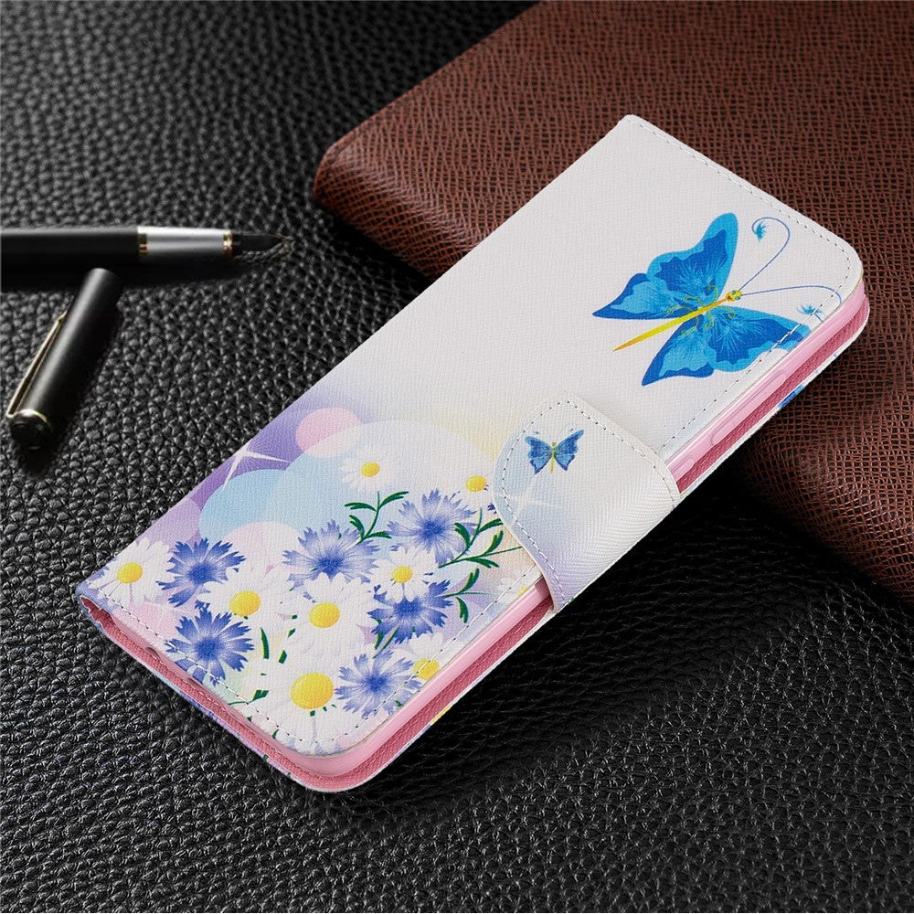 Pattern Printing Leather Wallet Case for Xiaomi Redmi Note 8 Pro
