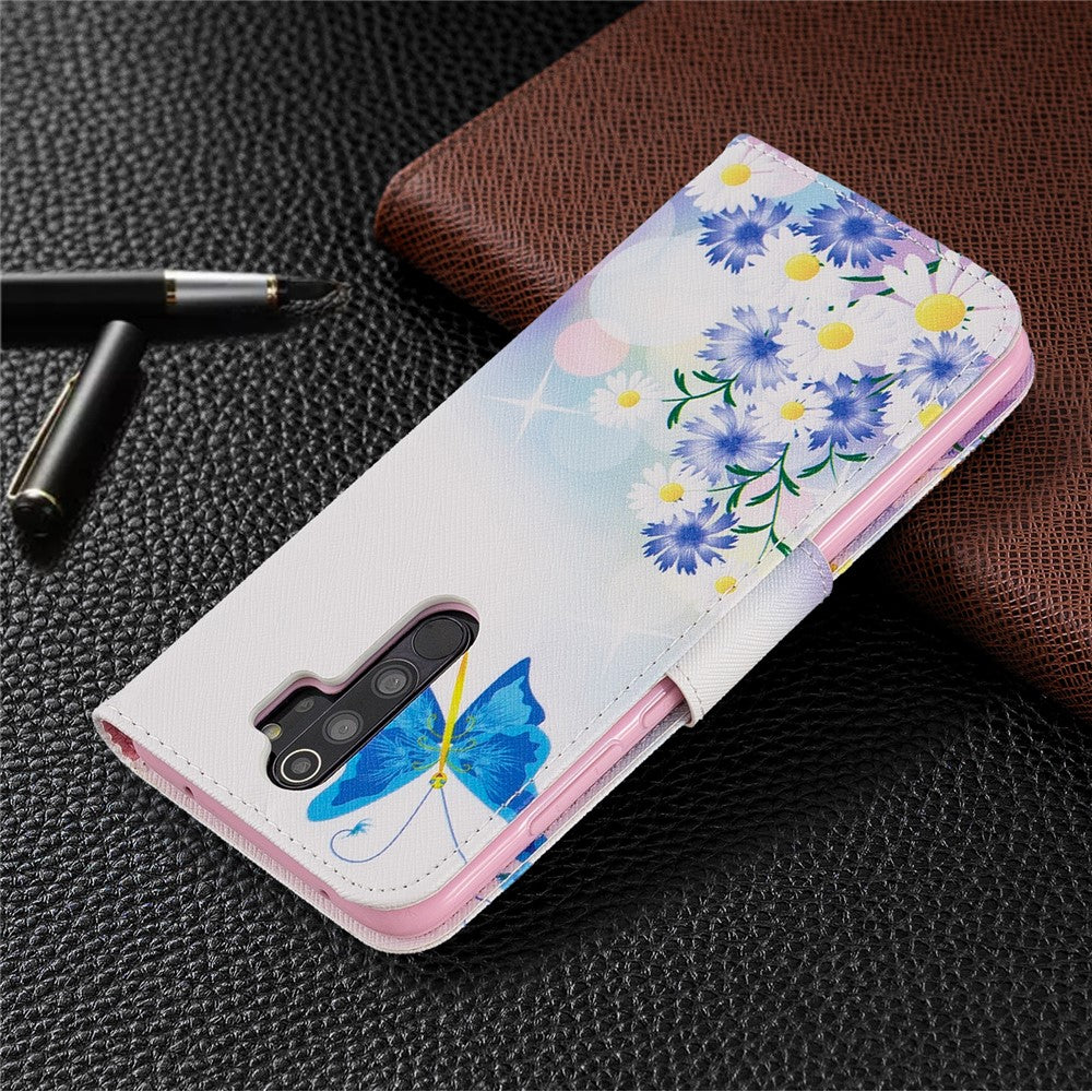 Pattern Printing Leather Wallet Case for Xiaomi Redmi Note 8 Pro