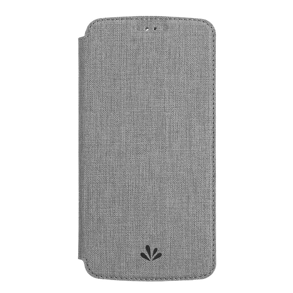 VILI DMX Cross Texture PU Leather Stand Case with Card Slot for Xiaomi Redmi Note 8 Pro