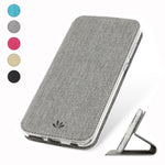 VILI DMX Cross Texture PU Leather Stand Case with Card Slot for Xiaomi Redmi Note 8 Pro