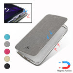 VILI DMX Cross Texture PU Leather Stand Case with Card Slot for Xiaomi Redmi Note 8 Pro