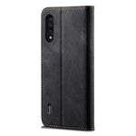 Jeans Cloth Texture Retro Style Flip Leather Phone Casing for Xiaomi Mi CC9e/Mi A3