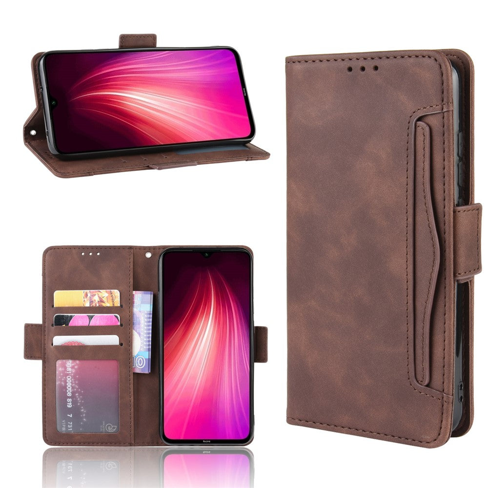 Wallet Leather Multiple Card Slots Case for Xiaomi Redmi Note 8T
