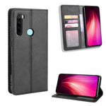 Retro Auto-absorbed Leather Casing Cover for Xiaomi Redmi Note 8T