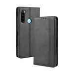 Retro Auto-absorbed Leather Casing Cover for Xiaomi Redmi Note 8T