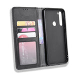 Retro Auto-absorbed Leather Casing Cover for Xiaomi Redmi Note 8T