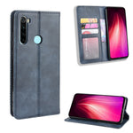 Retro Auto-absorbed Leather Casing Cover for Xiaomi Redmi Note 8T