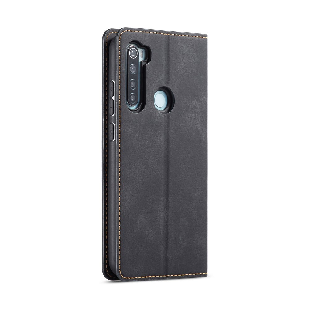 FORWENW Fantasy Series Auto-absorbed Silky Touch Leather Stand Case for Xiaomi Redmi Note 8