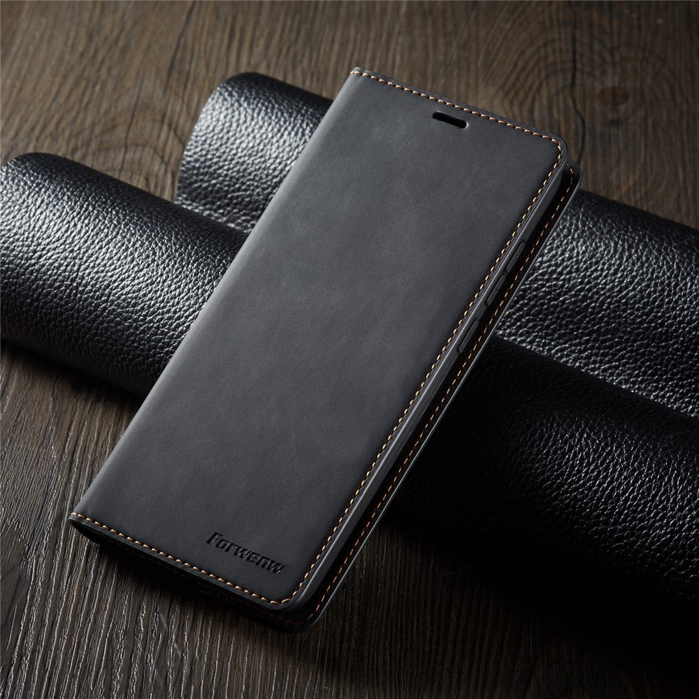 FORWENW Fantasy Series Auto-absorbed Silky Touch Leather Case for Xiaomi Redmi Note 8 Pro