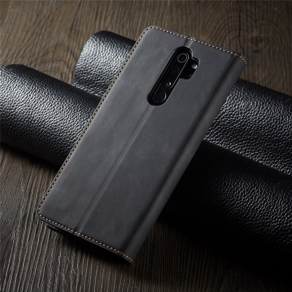 FORWENW Fantasy Series Auto-absorbed Silky Touch Leather Case for Xiaomi Redmi Note 8 Pro