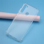 Shock Absorption Clear TPU Phone Cover Case for Xiaomi Redmi Note 8T