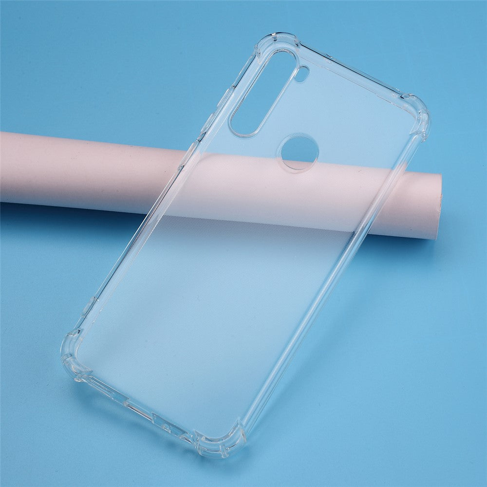 Shock Absorption Clear TPU Phone Cover Case for Xiaomi Redmi Note 8T