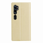 VILI DMX Cross Texture Stand Leather Card Holder Case for Xiaomi Mi CC9 Pro / Note 10 / Note 10 Pro