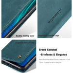 CASEME 013 Series Auto-absorbed Leather Wallet Stand Case Phone Shell for Xiaomi Redmi Note 8 Pro