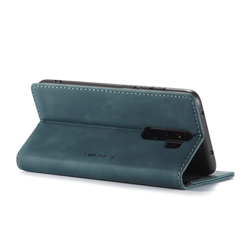 CASEME 013 Series Auto-absorbed Leather Wallet Stand Case Phone Shell for Xiaomi Redmi Note 8 Pro