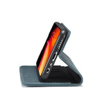 CASEME 013 Series Auto-absorbed Leather Wallet Stand Phone Covering Case for Xiaomi Redmi Note 8