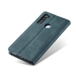 CASEME 013 Series Auto-absorbed Leather Wallet Stand Phone Covering Case for Xiaomi Redmi Note 8