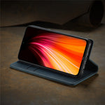 CASEME 013 Series Auto-absorbed Leather Wallet Stand Phone Covering Case for Xiaomi Redmi Note 8