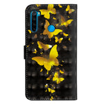 Light Spot Decor Patterned Leather Stand Case for Xiaomi Redmi Note 8T