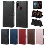 Leather Stand Phone Case with Card Slots for  Xiaomi Redmi Note 7/Note 7 Pro (India)/Note 7S