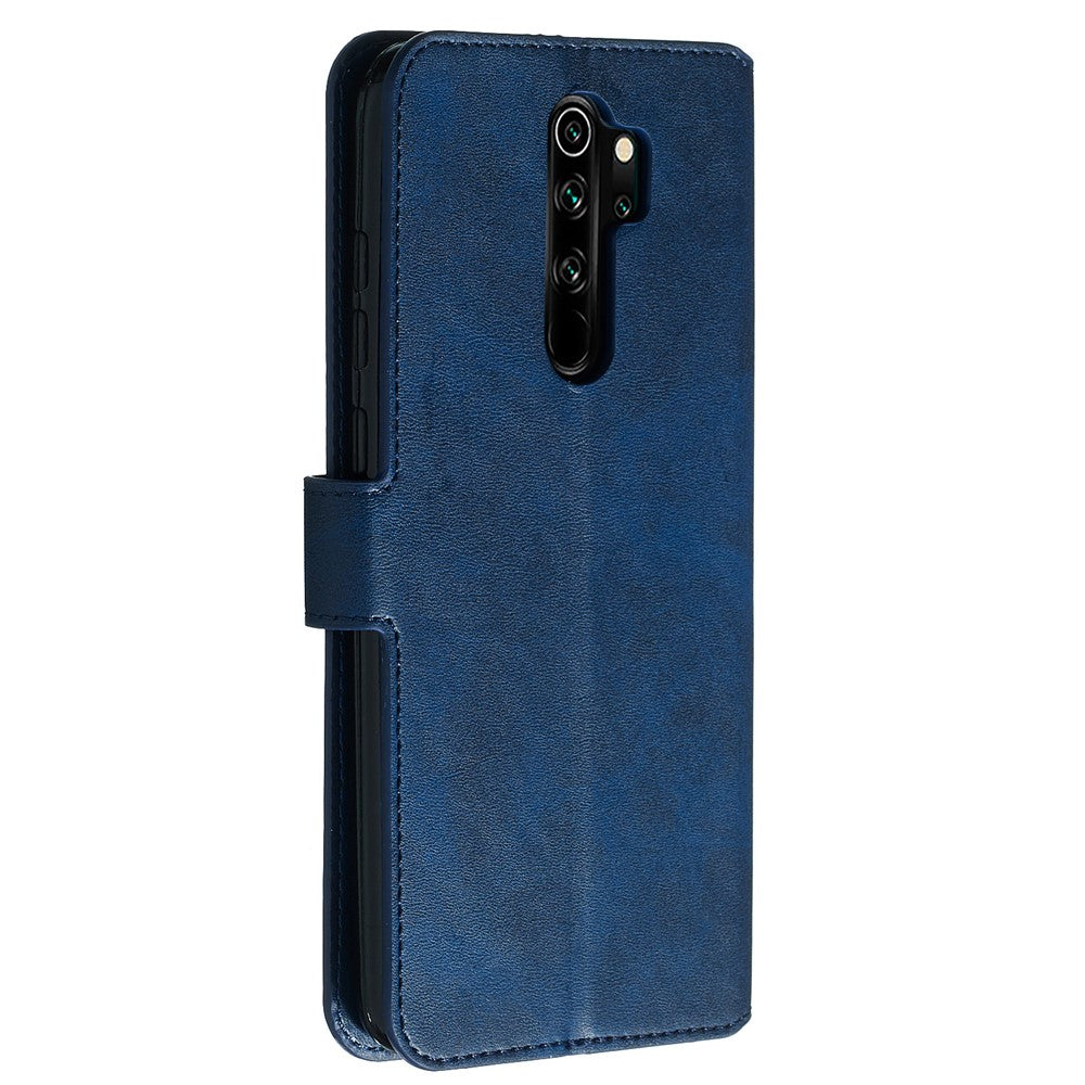 For Xiaomi Redmi Note 8 Pro Solid Color Wallet Magnetic Leather Cover