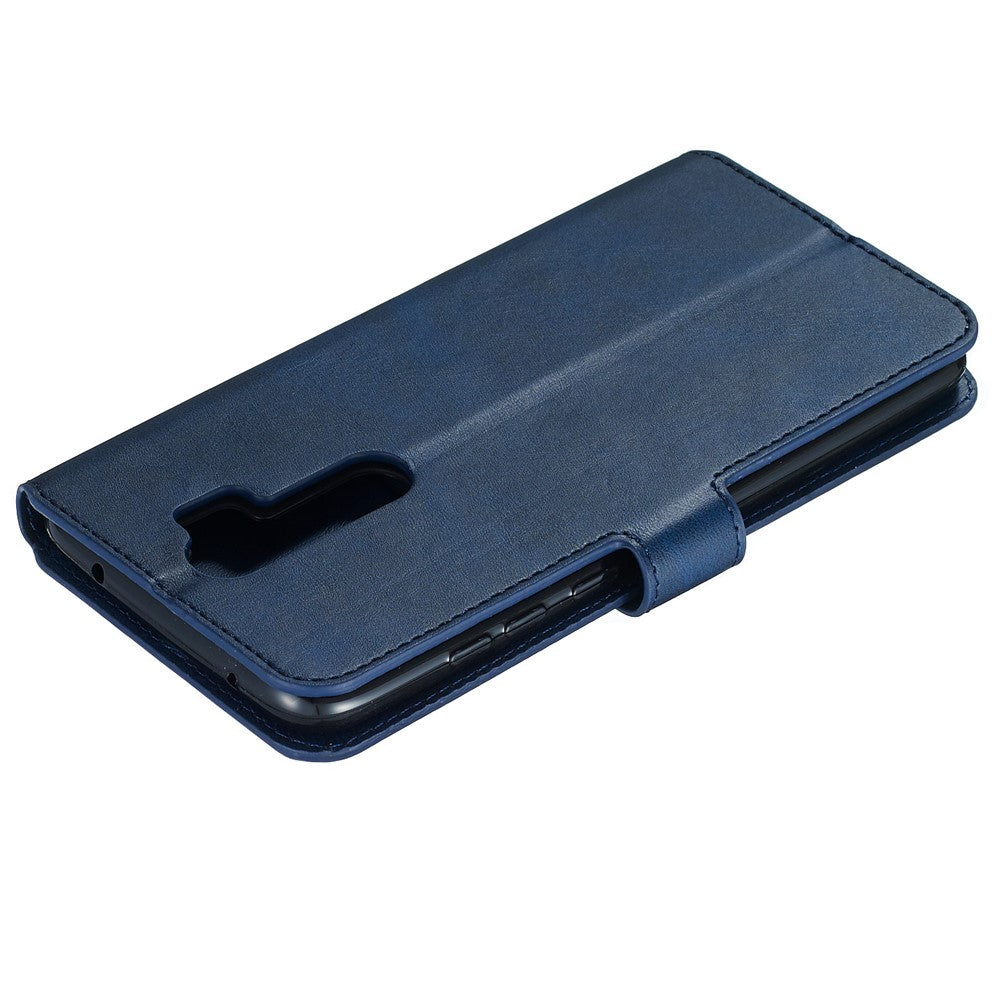 For Xiaomi Redmi Note 8 Pro Solid Color Wallet Magnetic Leather Cover