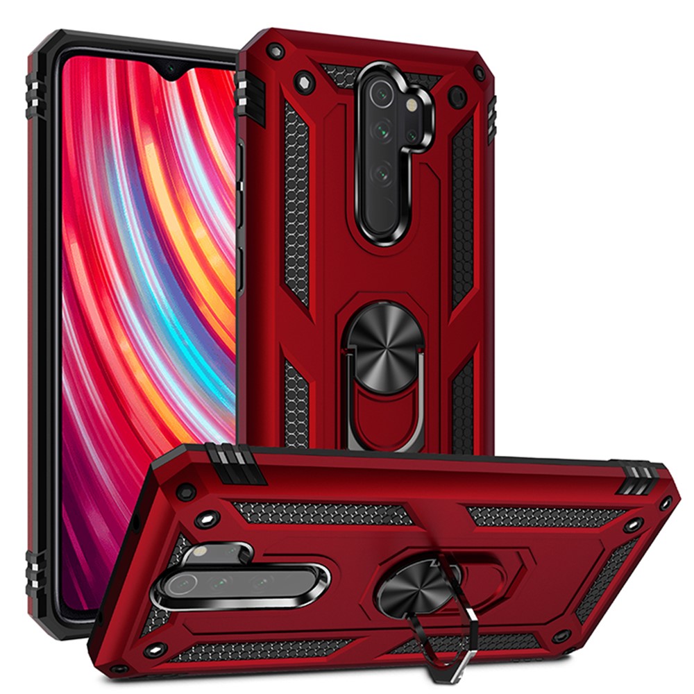 PC+TPU Kickstand Mobile Cover for Xiaomi Redmi Note 8 Pro