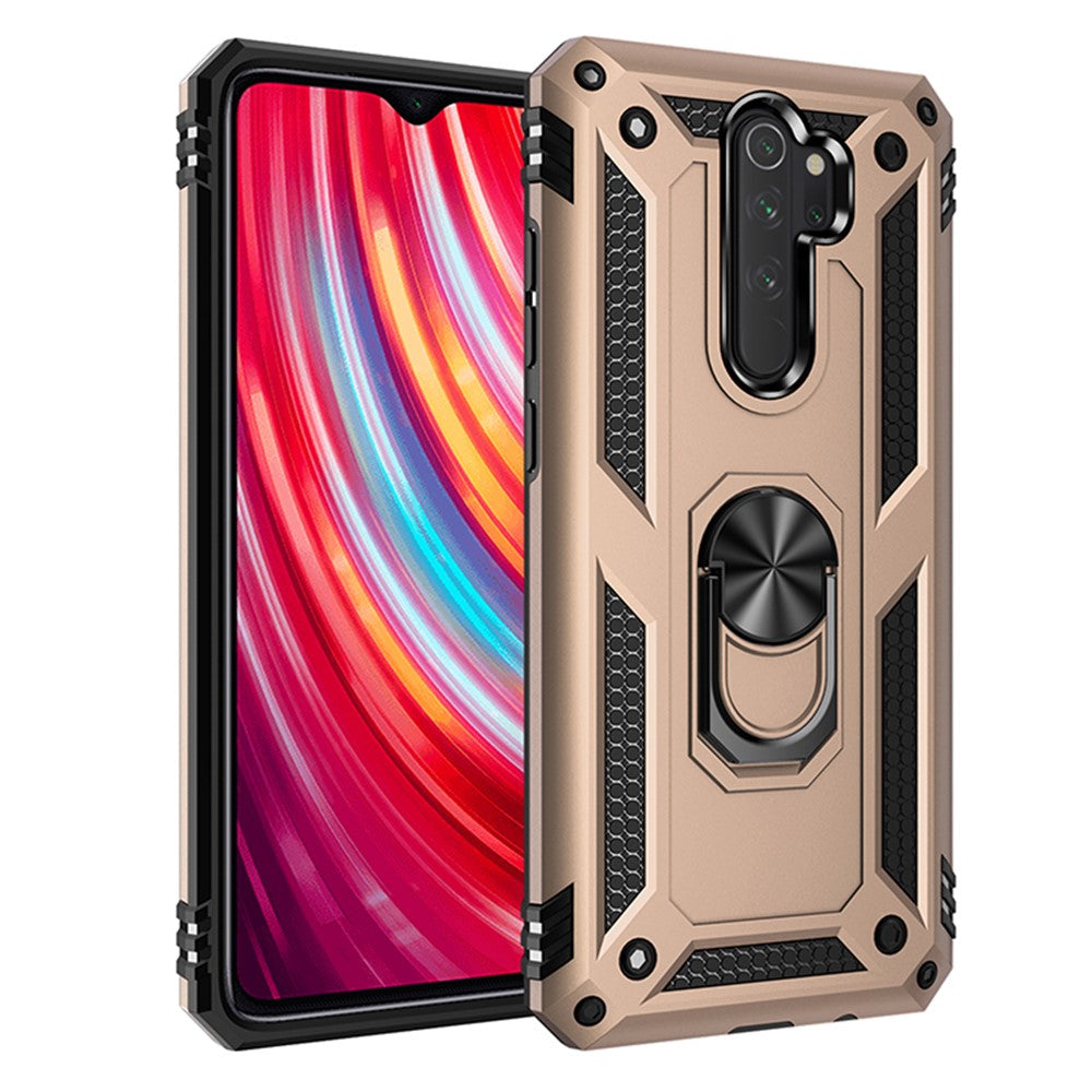 PC+TPU Kickstand Mobile Cover for Xiaomi Redmi Note 8 Pro
