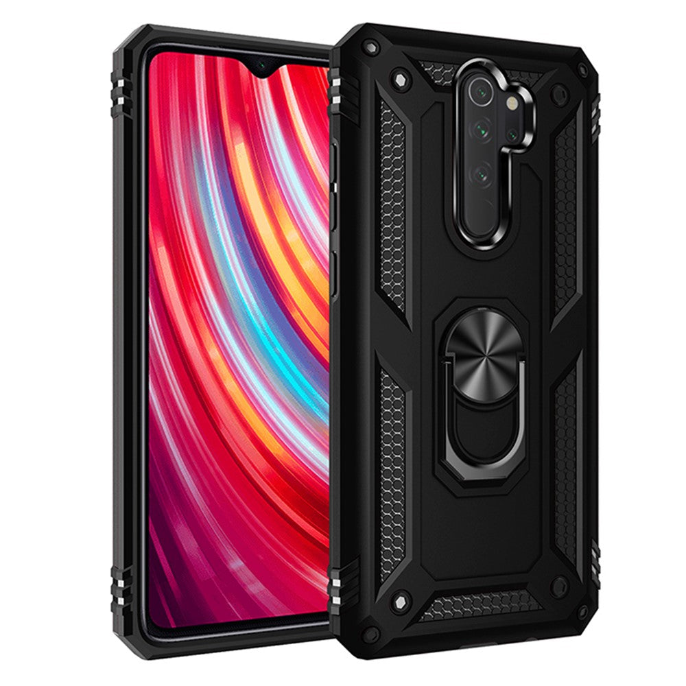 PC+TPU Kickstand Mobile Cover for Xiaomi Redmi Note 8 Pro