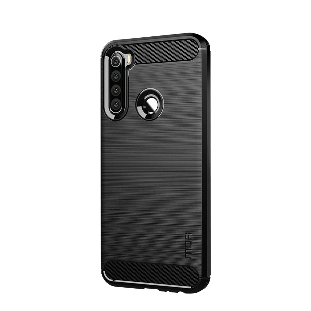 MOFI Carbon Fiber Brushed TPU Cover for Xiaomi Redmi Note 8T