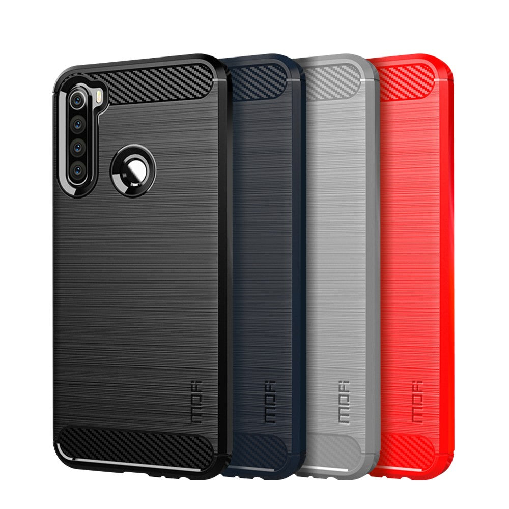 MOFI Carbon Fiber Brushed TPU Cover for Xiaomi Redmi Note 8T