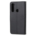Imprint Tree Owl Wallet Stand Leather Cover for Xiaomi Redmi Note 8T
