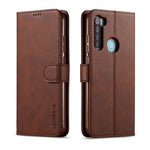 LC.IMEEKE Leather Wallet Case for Xiaomi Redmi Note 8T