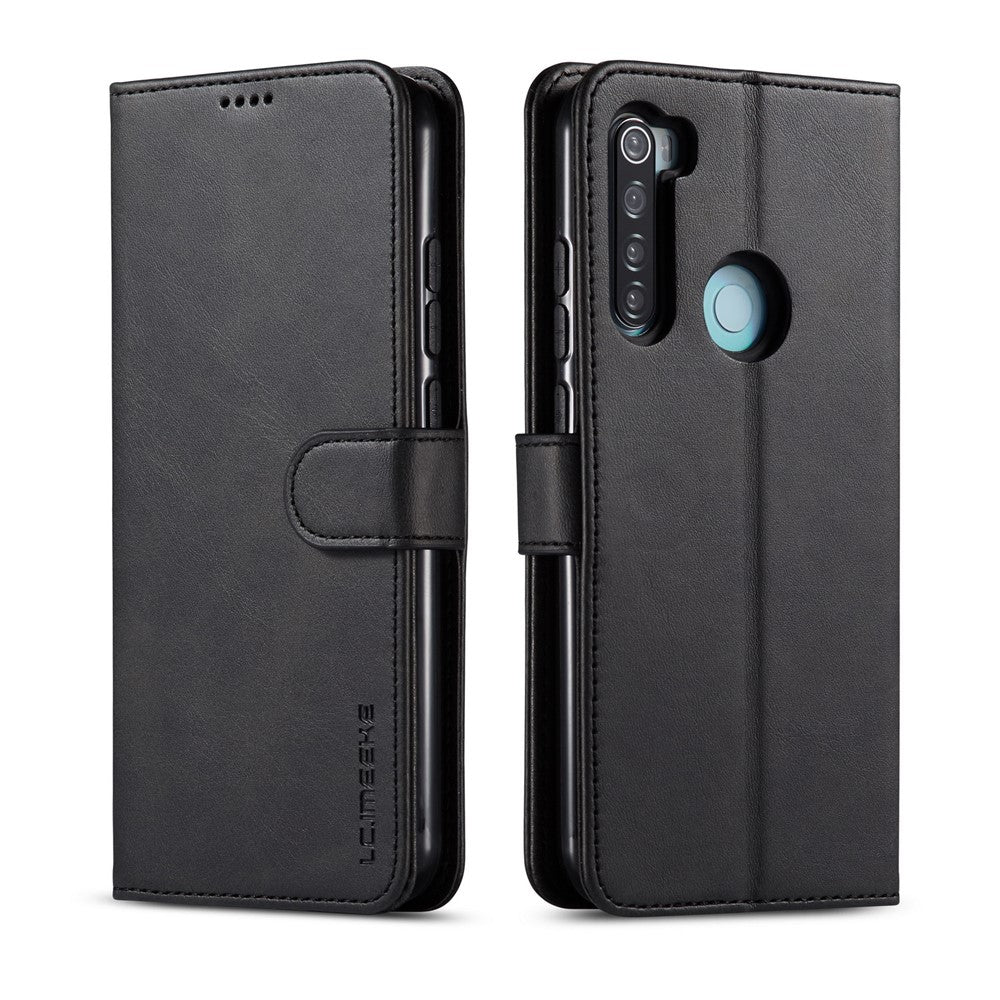 LC.IMEEKE Leather Wallet Case for Xiaomi Redmi Note 8T