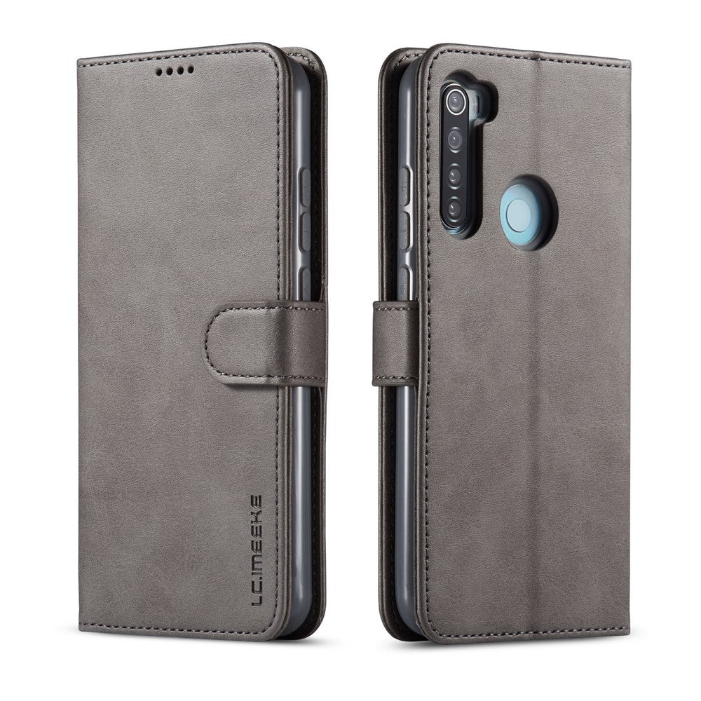LC.IMEEKE Leather Wallet Case for Xiaomi Redmi Note 8T