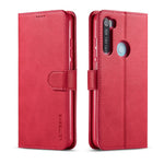 LC.IMEEKE Leather Wallet Case for Xiaomi Redmi Note 8T