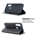 Geometric Pattern Stand Leather Card Holder Case for Xiaomi Redmi Note 8T
