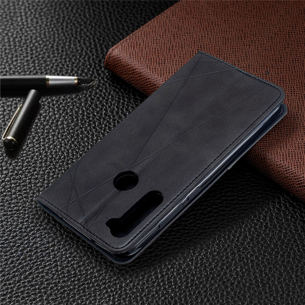 Geometric Pattern Stand Leather Card Holder Case for Xiaomi Redmi Note 8T